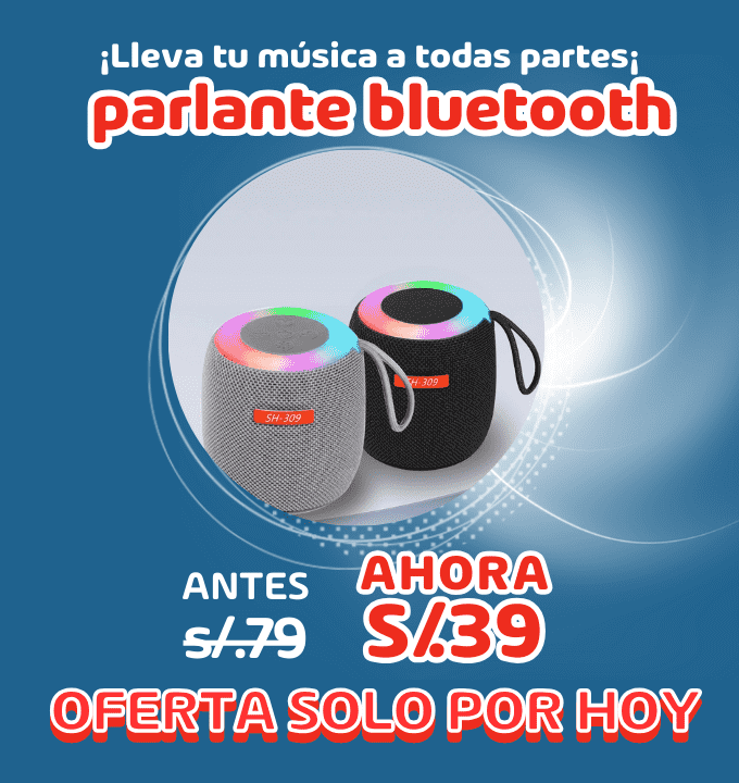 Parlante bluetooth