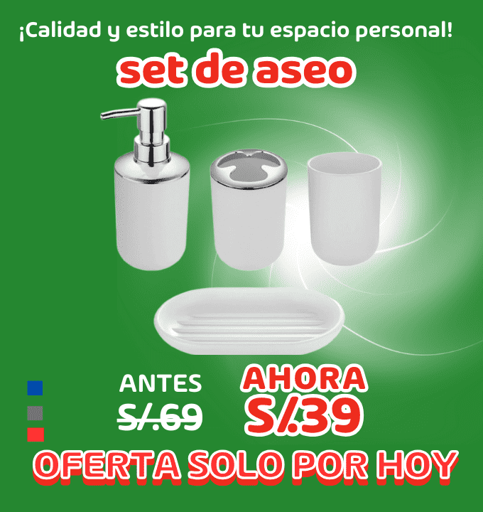 set de aseo