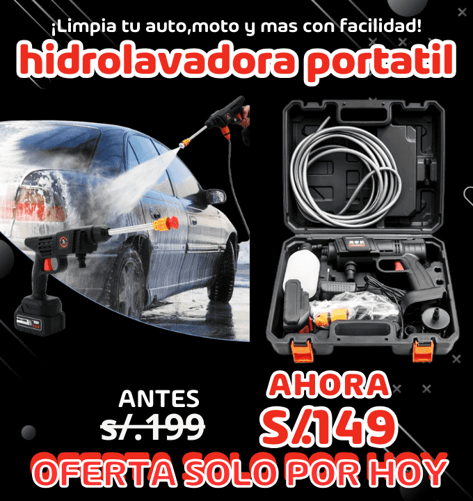 Hidro lavadora 48v