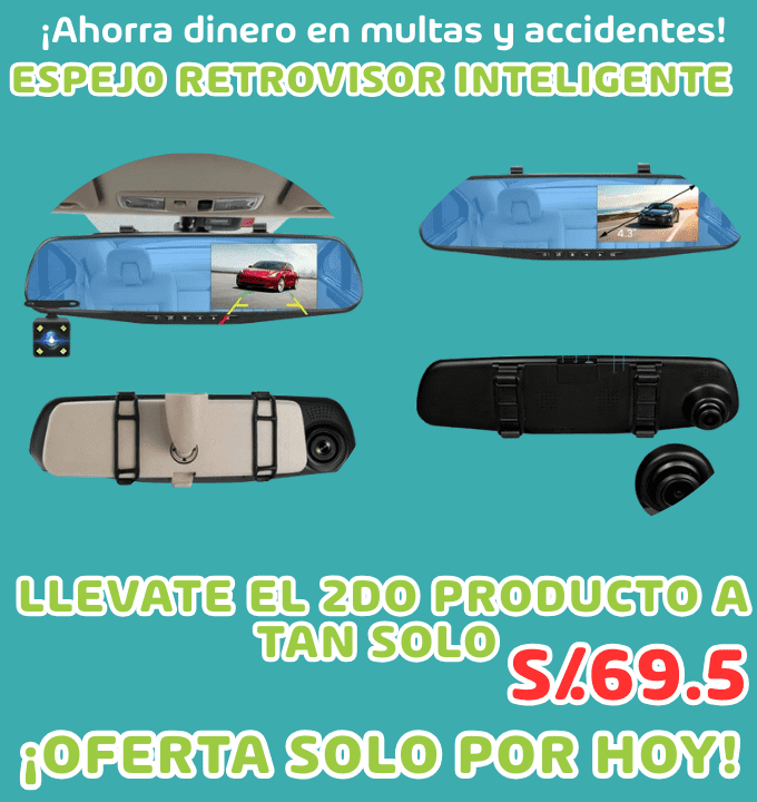 Oferta del 2do espejo retrovisor