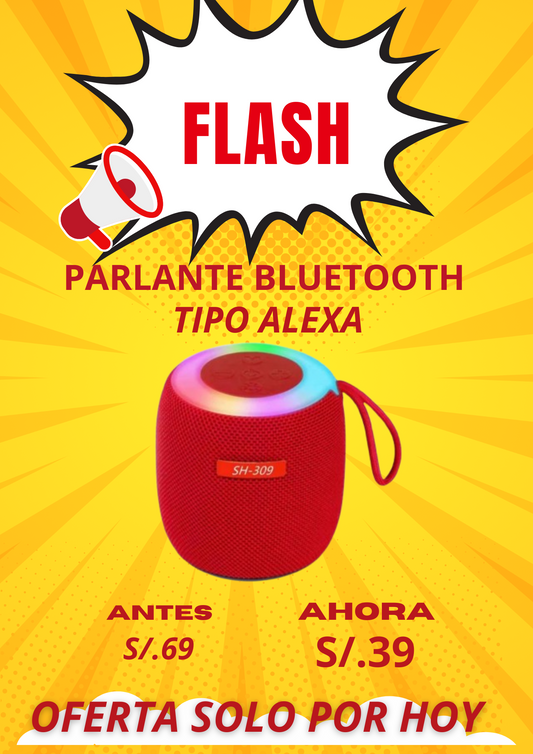 Parlante con bluetooth