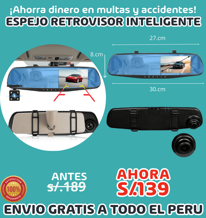Espejo Retrovisor inteligente