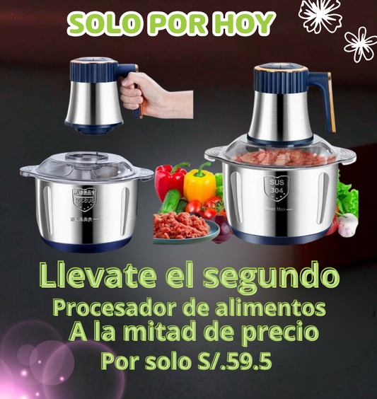 Oferta 2da unidad de procesador de alimento